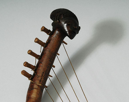 Zande bow harp