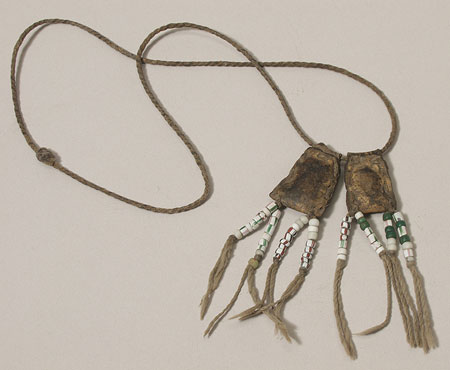 Dinka neck amulet