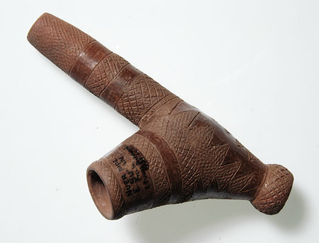 Nuer pipe bowl