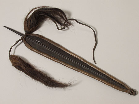 Anuak spear-head sheath