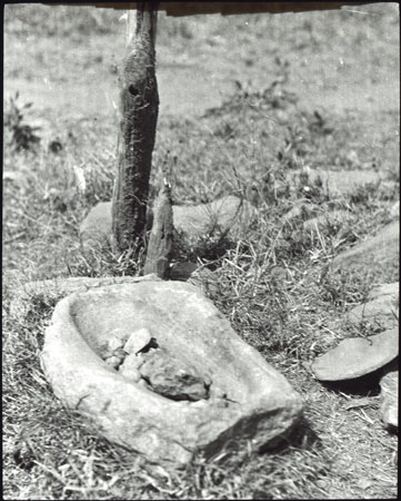 Bari rain-maker's grave