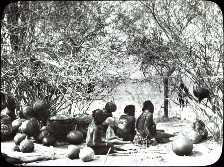 Dinka dry-season camp