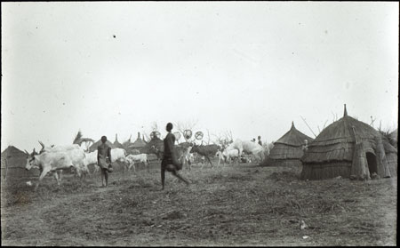Dinka dry-season camp