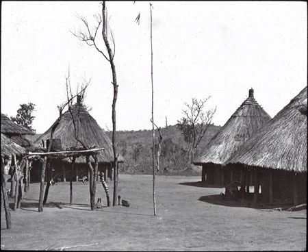 Acholi homestead grave