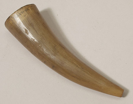 Dinka cupping horn