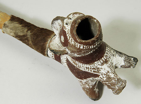 Shilluk tobacco pipe