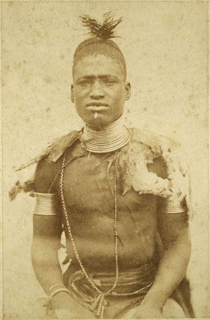 Portrait of an Acholi man