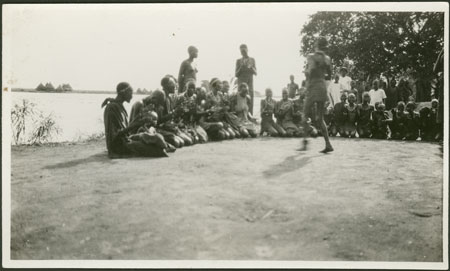 Nuer group performing