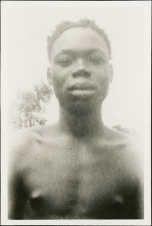 Portrait of a Zande boy