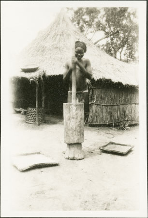 Zande pestle and mortar