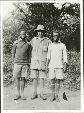 Evans-Pritchard with Mekana and Kamanga