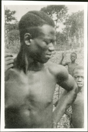 Portrait of a Zande youth