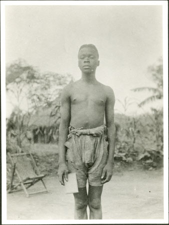 Portrait of a Zande chief