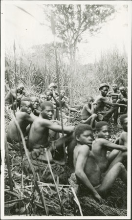 Zande hunting group