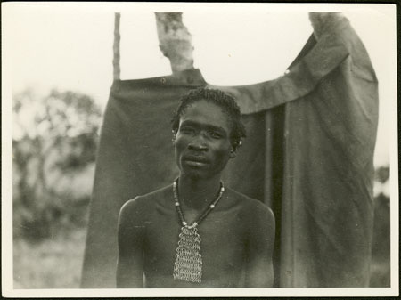 Portrait of an Ingessana man