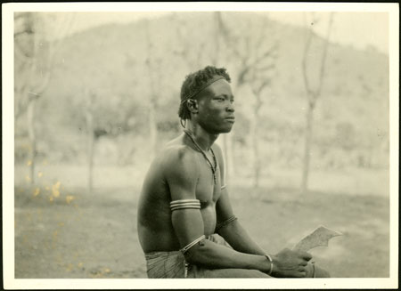 Portrait of an Ingessana man