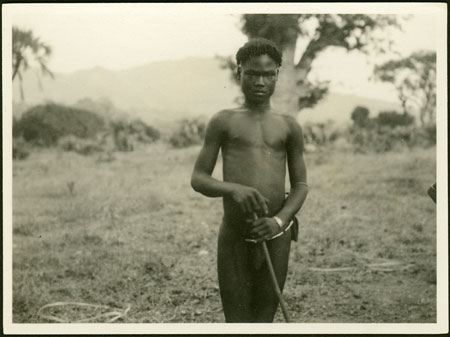 Portrait of an Ingessana youth