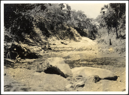 Dry creek on Tabi Hills