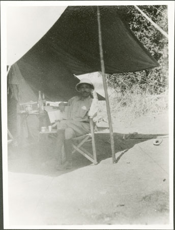 Austrian Count in Evans-Pritchard's tent