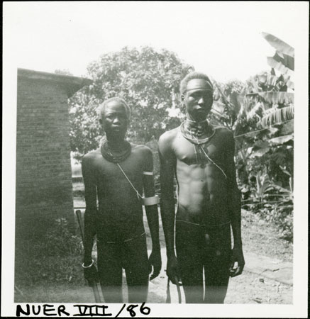 Portrait of a Nuer youth