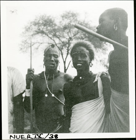 Portrait of Nuer youths