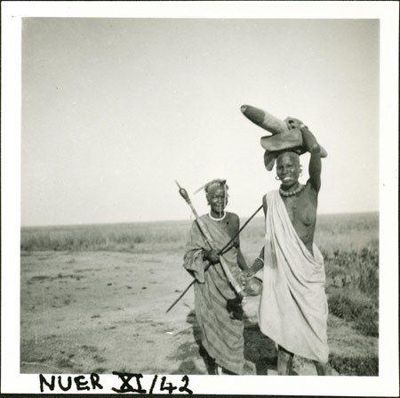 A female Nuer diviner 
