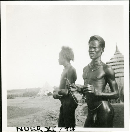 Portrait of Nuer youths