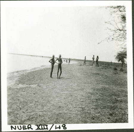 Nuer fishing