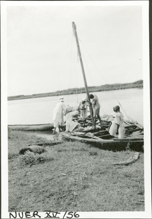 Arab boat on Sobat River