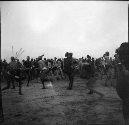 Nuer dance near Ler