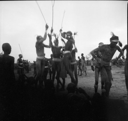 Nuer dance near Ler