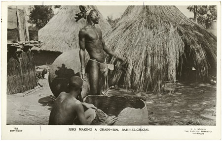 Men making storage vessels