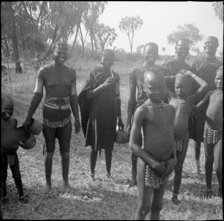 Mandari women and children