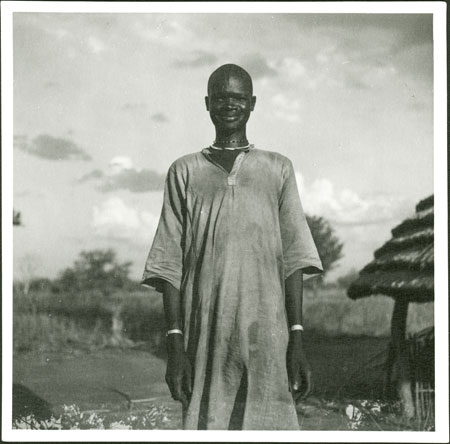 Portrait of a Mandari man