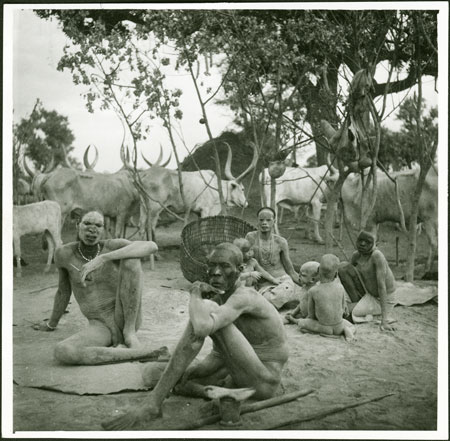 Mandari Kbora group at cattle camp