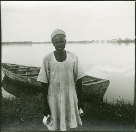 Nile fisherman in Mandari
