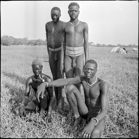 Portrait of Mandari youths