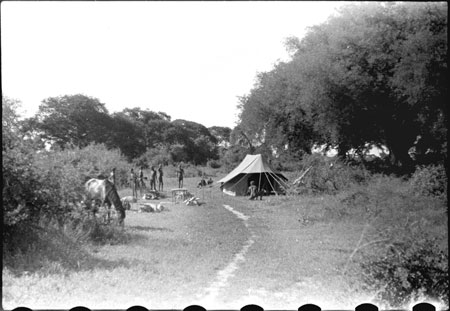 Thesiger's camp
