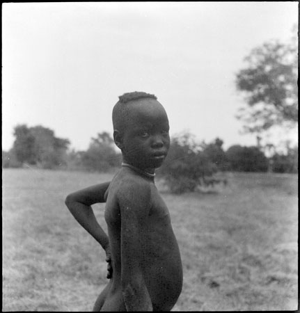 Portrait of a Dinka child