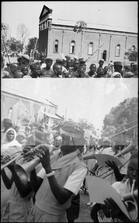 Dinka procession at Wau