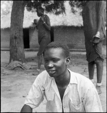 Portrait of Dinka youth 