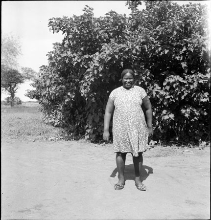 Portrait of a Dinka woman