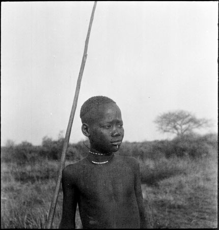 Portrait of a Dinka child