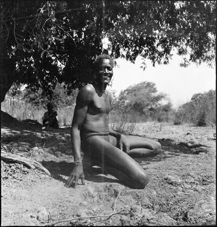 Portrait of a Dinka youth