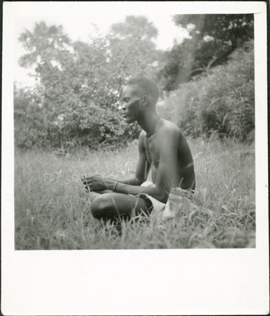 Portrait of Dinka youth