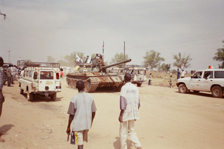 SPLA entry into Juba