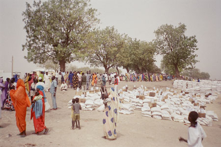 WFP supplies at Melut