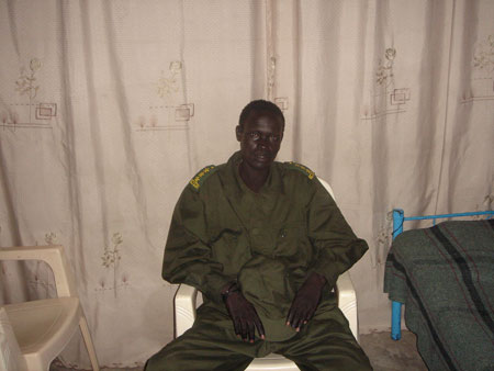 SPLA soldier at Malakal