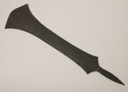 Zande currency blade