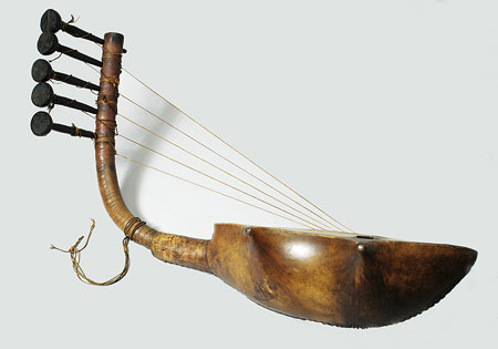 Zande bow harp